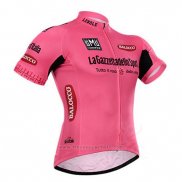 2015 Maillot Cyclisme Giro d'Italia Rose Manches Courtes et Cuissard