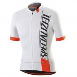2015 Maillot Cyclisme Specialized Rouge Blanc Manches Courtes et Cuissard