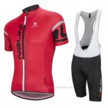 2016 Maillot Cyclisme Nalini Rouge Manches Courtes et Cuissard