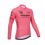 2014 Maillot Cyclisme Giro d'Italia Rose Manches Longues et Cuissard