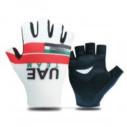 2021 UAE Gants Ete Cyclisme Blanc Rouge