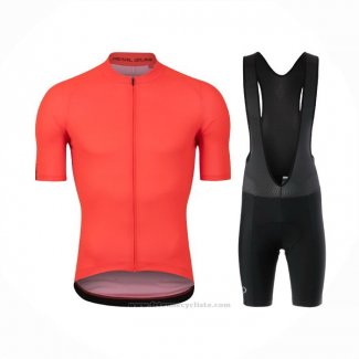 2021 Maillot Cyclisme Pearl Izumi Rouge Manches Courtes et Cuissard