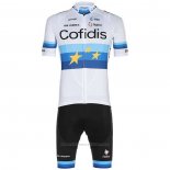 2020 Maillot Cyclisme Cofidis Champion Europe Manches Courtes et Cuissard