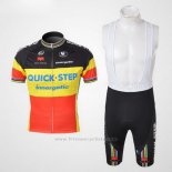 2010 Maillot Cyclisme Quick Step Champion Belgique Manches Courtes et Cuissard